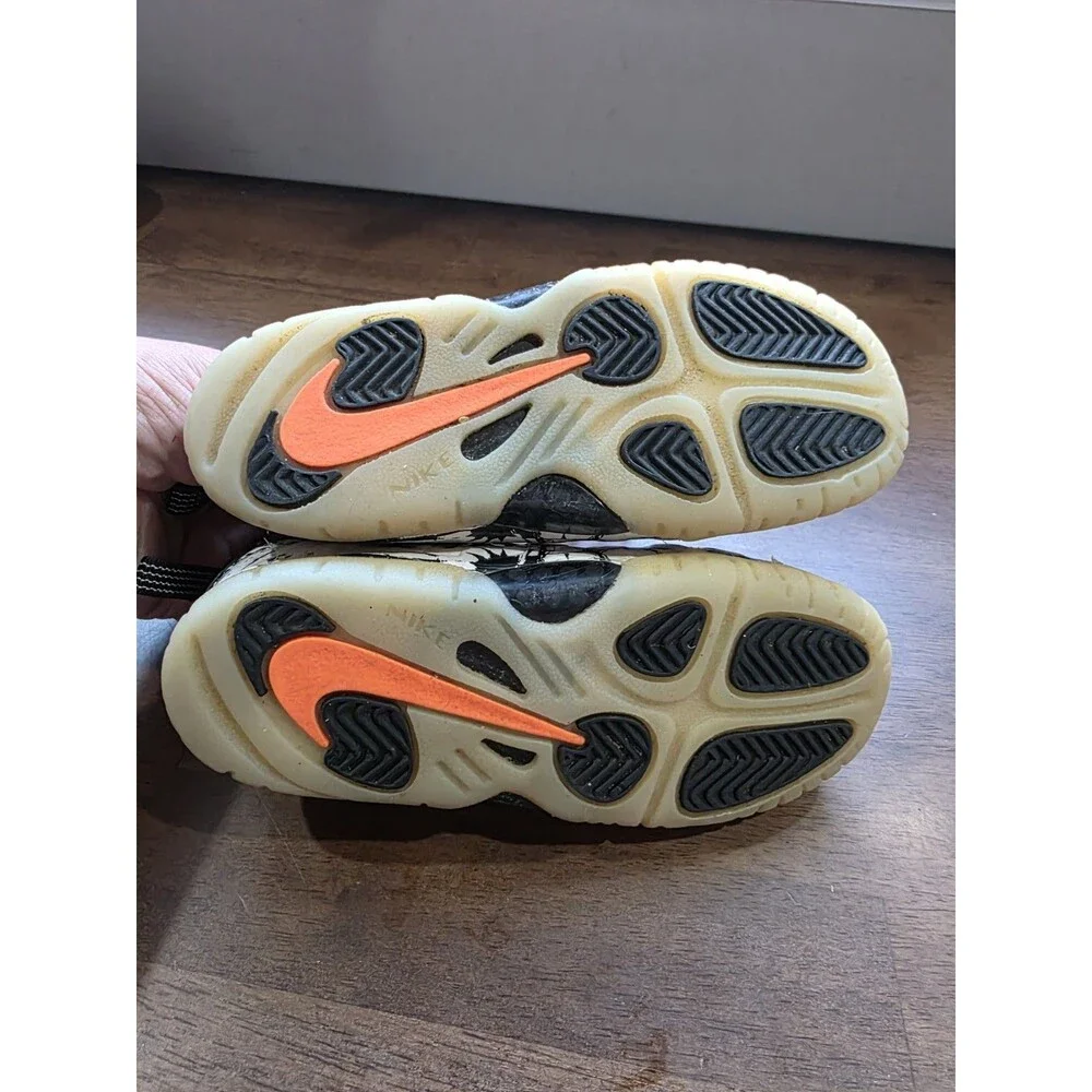 Nike Little Posite One TD Shattered Backboard Toddler Shoes Size 10C 723947-011